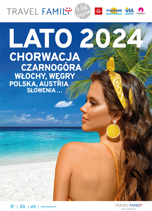 Katalog Chorwacja, Czarnogóra, Włochy, Węgry, Polska, Austria, Słowenia 2024