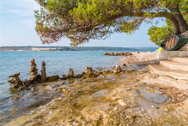 Mobilne domki Adriatic Kamp Lanterna - Poreč - plaża