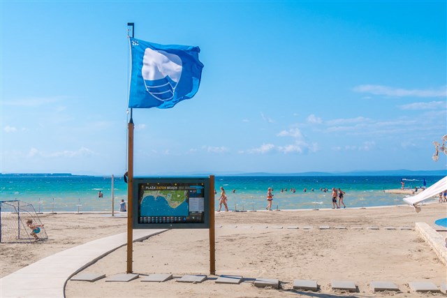Mobilne domki Adriatic Kamp Zaton - Mobilne domki Adriatic Kamp Zaton, Zaton - plaża