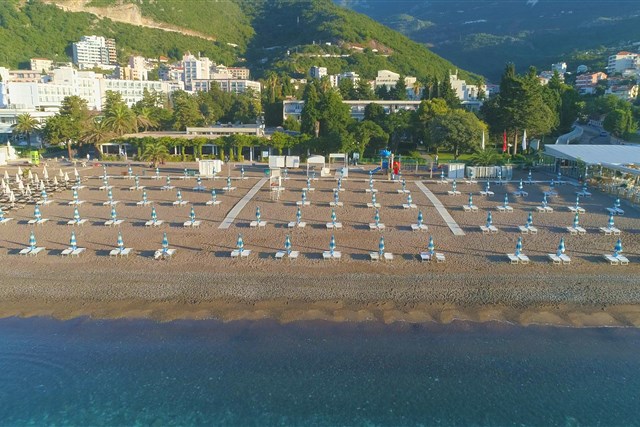 Hotel MEDITERAN - Bečići - plaża