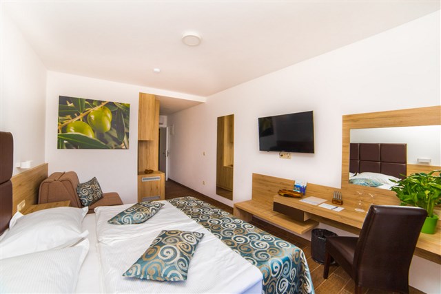 Hotel ANTONIJA - pobyty dofinansowane 50+ - pokój - 2(+1) BM-SW - OLIVA