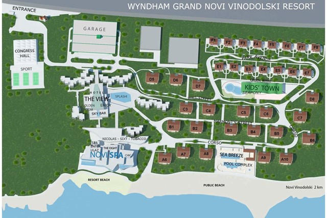 Hotel WYNDHAM GRAND Resort ex. Hotel The View - Hotel WYNDHAM GRAND Resort, Novi Vinodolski