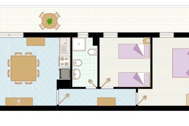 Apartamenty AZZURRA - APT. 5+1 C-6