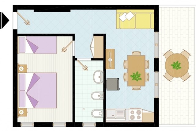 Apartamenty MARINA GRANDE - apartmán B5