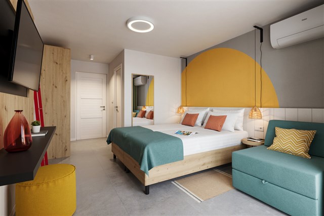 RIVIJERA Sunny Resort by Valamar pobyty dofinansowane 50+ - pokój - 2(+1) B Superior