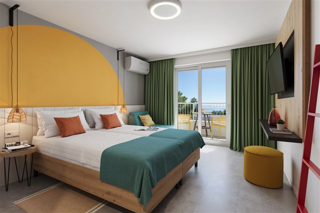 RIVIJERA Sunny Resort by Valamar pobyty dofinansowane 50+ - pokój - 2(+1) B Superior