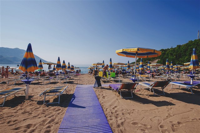 Hotel MONTENEGRO BEACH RESORT - Bečići - plaża