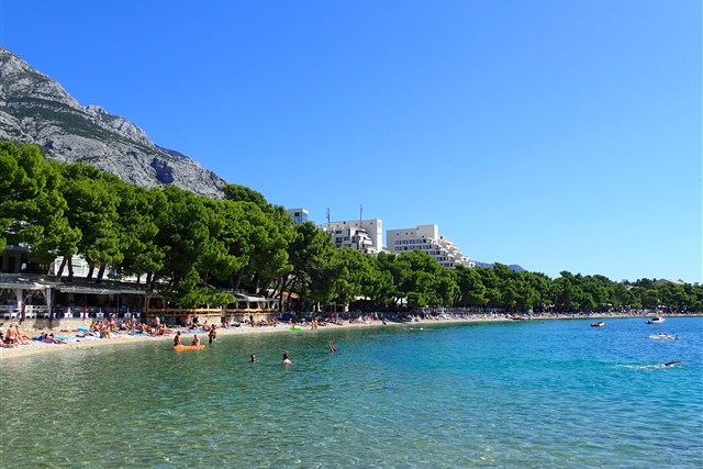Hotel PARK - Makarska, Chorwacja - plaża