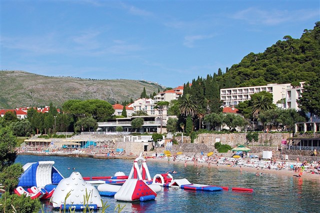 Hotel ADRIATIC - Dubrovnik-Lapad, Chorwacja - plaża