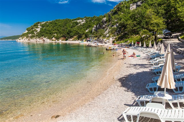 Bungalowy KACJAK - Crikvenica, Chorwacja - plaża