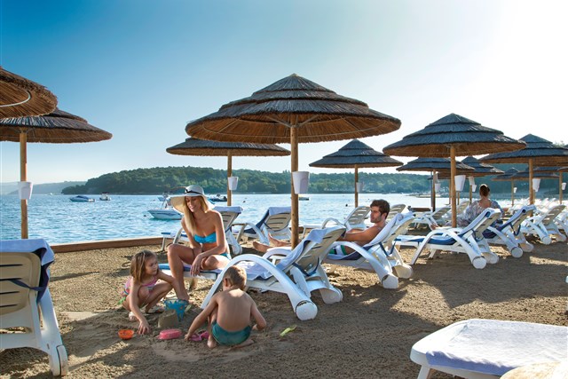 VALAMAR TAMARIS RESORT - Villas - Valamar Tamaris Resort, Poreč, Chorwacja - plaża