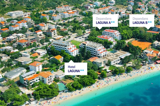 Hotel LAGUNA - Hotel Laguna, Gradac, Chorwacja