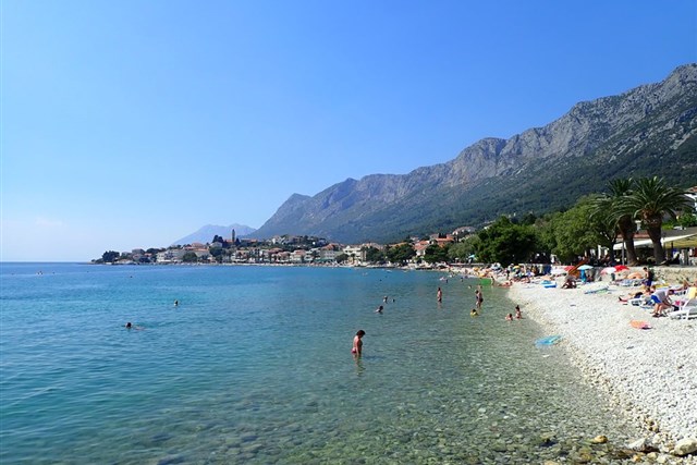 Hotel NEPTUN - Gradac, Chorwacja - plaża
